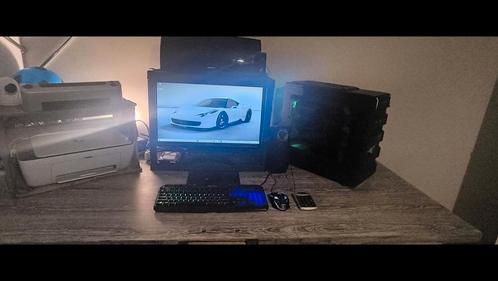 Complete setup gaming pc desktop, Computers en Software, Desktop Pc's, Zo goed als nieuw, Gaming, Ophalen