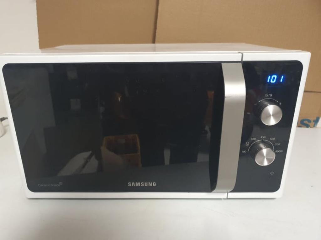 Microgolf/Magnetron Samsung als nieuw, Elektronische apparatuur, Ovens, Ophalen of Verzenden, Draaiplateau, Vrijstaand, Microgolffunctie