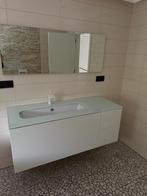 MEUBLE SALLE DE BAIN AVEC MIROIR, Huis en Inrichting, Badkamer | Complete badkamers, Ophalen, Zo goed als nieuw