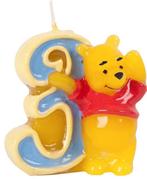 Bougie à gâteau Disney anniversaire Winnie l'ourson 3, Hobby & Loisirs créatifs, Enlèvement ou Envoi, Neuf, Gâteaux, Tartes ou cupcakes