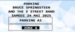 Parkeerticket concert Springsteen, Tickets en Kaartjes, Concerten | Overige