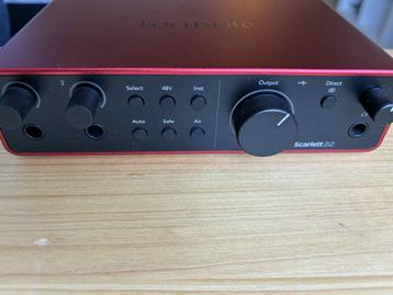 Focusrite 2i2 4th gen beschikbaar voor biedingen