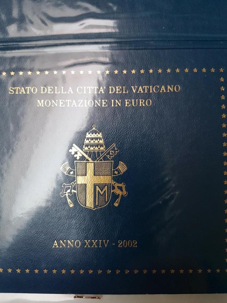 BU du Vatican 2002, Postzegels en Munten, Munten | Europa | Euromunten, 2 euro, Vaticaanstad, Ophalen