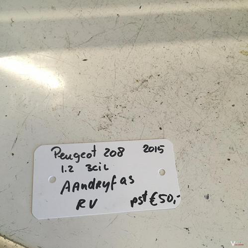 Peugeot 208 1.2 3 cilinder 2015 Aandrijfas Rechtsvoor of Lin, Auto-onderdelen, Transmissie en Toebehoren, Gebruikt, Ophalen of Verzenden