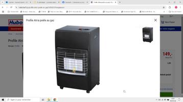 poele au gaz beschikbaar voor biedingen