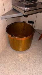 Koperen emmer met handvat, Antiek en Kunst, Ophalen
