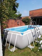 Zwembad Intex 400x200x100, Tuin en Terras, Zwembaden, Ophalen, 200 tot 300 cm, 80 tot 120 cm, Zo goed als nieuw