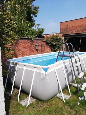 Zwembad Intex 400x200x100, 200 à 400 cm, Comme neuf, Enlèvement, 80 à 120 cm