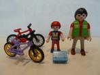 Playmobil  met de fiets naar school, Ophalen of Verzenden, Zo goed als nieuw, Los Playmobil