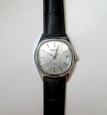 Poljot vintage herenhorloge met datum, USSR 1970's  beschikbaar voor biedingen