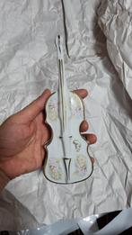 Prachtige antiek porseleinen gitaar LİMOGES, Ophalen of Verzenden