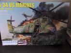 Modelbouw Kit H-34 US Marines, Autres marques, Plus grand que 1:72, Enlèvement ou Envoi, Hélicoptère