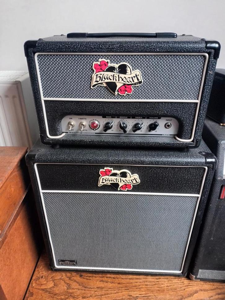 Tête Black Heart et armoire de 12 pieds, tubes complets de 3, Musique & Instruments, Amplis | Basse & Guitare, Enlèvement ou Envoi