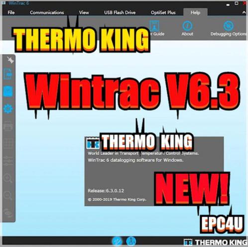 Thermo King Wintrac v6.3 Engineering, Auto diversen, Handleidingen en Instructieboekjes, Verzenden