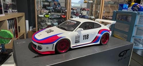 Porsche Bodykit old & new 1/18 Gt-Spirit, Hobby en Vrije tijd, Modelauto's | 1:18, Zo goed als nieuw, Auto, Overige merken, Ophalen of Verzenden