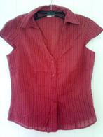 Chemise d’été rayée à manches courtes, Kleding | Dames, Blouses en Tunieken, Verzenden, Nieuw, Rood