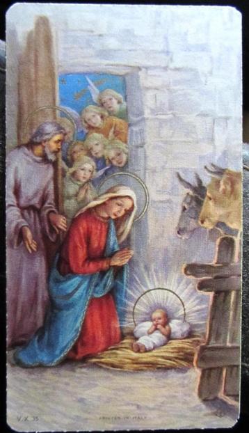 RELIGIE- COMMUNIEKAARTJE- ONBESCHREVEN beschikbaar voor biedingen