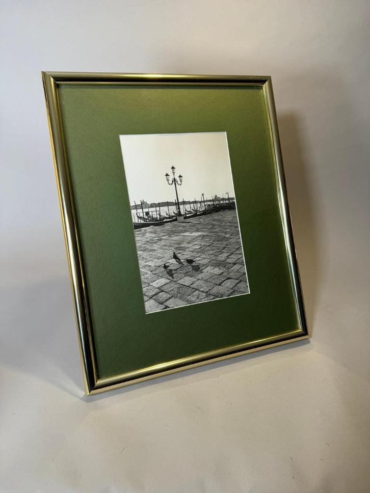 Messing frame van het merk NIELSEN, Huis en Inrichting, Woonaccessoires | Lijsten, Zo goed als nieuw, Minder dan 50 cm, Minder dan 50 cm