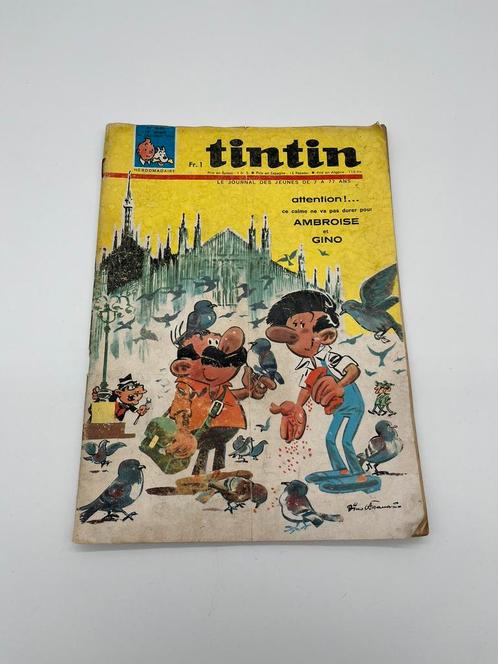 Le Journal de Tintin Num 939 - 20/10/1966 État Correct., Boeken, Stripverhalen, Gelezen, Eén stripboek