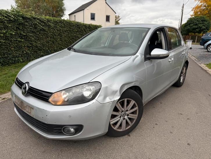 Vw Golf 6 1.6 TDi Airco PDC Velgen 2012 Euro 5 Carrosserie, Auto's, Volkswagen, Particulier, Te koop, Golf, ABS, Airbags, Airconditioning