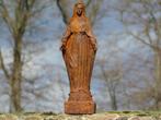 Maria beeld - gietijzer - roestkleur, Ophalen of Verzenden, Metaal, Mensenbeeld