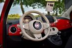 Fiat 500C 1.0 Dolcevita HYBRID, CarPlay/Airco/Cruise/Led/PDC, Auto's, Fiat, Voorwielaandrijving, Stof, Cabriolet, Bedrijf