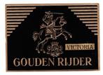 KISTETIKET 4 STUKS GOUDEN RIJDER VICTORIA, Ophalen, Zo goed als nieuw, Sigarenbandjes