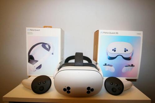 Meta Quest 3S met Elite Strap, Games en Spelcomputers, Virtual Reality, Nieuw, Overige platformen, VR-bril, Ophalen