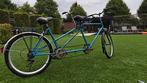 Oude Retro Tandem, Fietsen en Brommers, Fietsen | Tandems, Ophalen, Minder dan 10 versnellingen, Gebruikt, Minder dan 49 cm