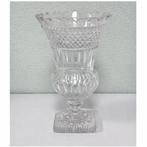Grand vase à fleurs antique en cristal transparent, Antiquités & Art, Enlèvement ou Envoi