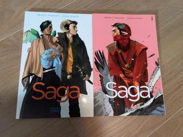Stripreeks: Saga 1-2 beschikbaar voor biedingen
