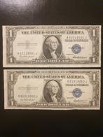 Coffret 2 x 1 dollar USA année 1935, Timbres & Monnaies, Billets de banque | Amérique, Série, Enlèvement ou Envoi, Amérique du Nord