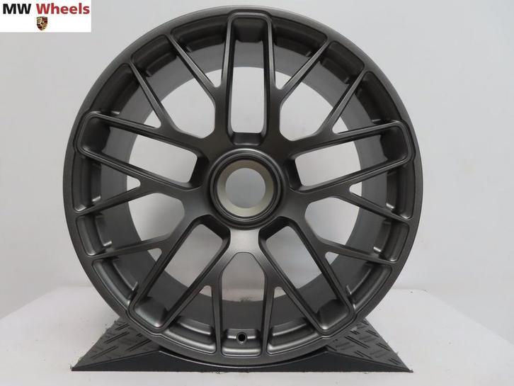 Originele Porsche 911 991 20 inch velgen Turbo Titan grey, Auto-onderdelen, Banden en Velgen, Velg(en), 20 inch, Personenwagen