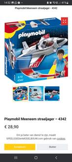 Playmobil 4342 meeneem straaljager, Ophalen of Verzenden