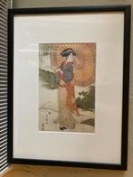 Japan - Ukiyo-e - Reproductie - ingekaderd - passe-partout, Verzenden