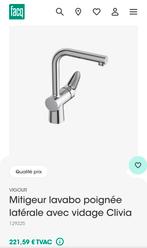 Mitigeur lavabo poignée latérale VIGOUR Clivia, Enlèvement, Lavabo