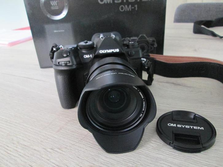 Complete Olympus OM-1 uitrusting, Audio, Tv en Foto, Fotocamera's Digitaal, Zo goed als nieuw, Spiegelreflex, Olympus, 8 keer of meer