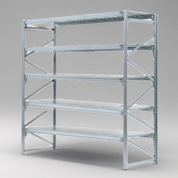 Robuuste, middelzware metalen plank  beschikbaar voor biedingen