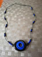 Halsketting van Murano-glas, Verzenden, Zo goed als nieuw, Blauw, Overige materialen