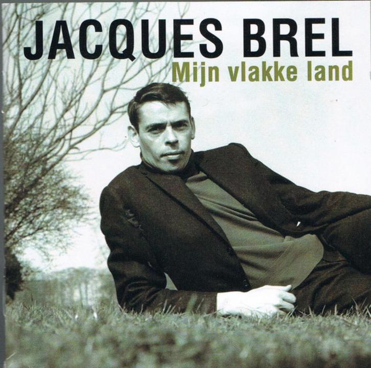CD- Jacques Brel – Mijn Vlakke Land-, Cd's en Dvd's, Cd's | Franstalig, Ophalen of Verzenden