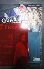 Nouveau Quartier Français 5 (derde graad aso), Boeken, Schoolboeken, Ophalen, Frans, ASO, Zo goed als nieuw