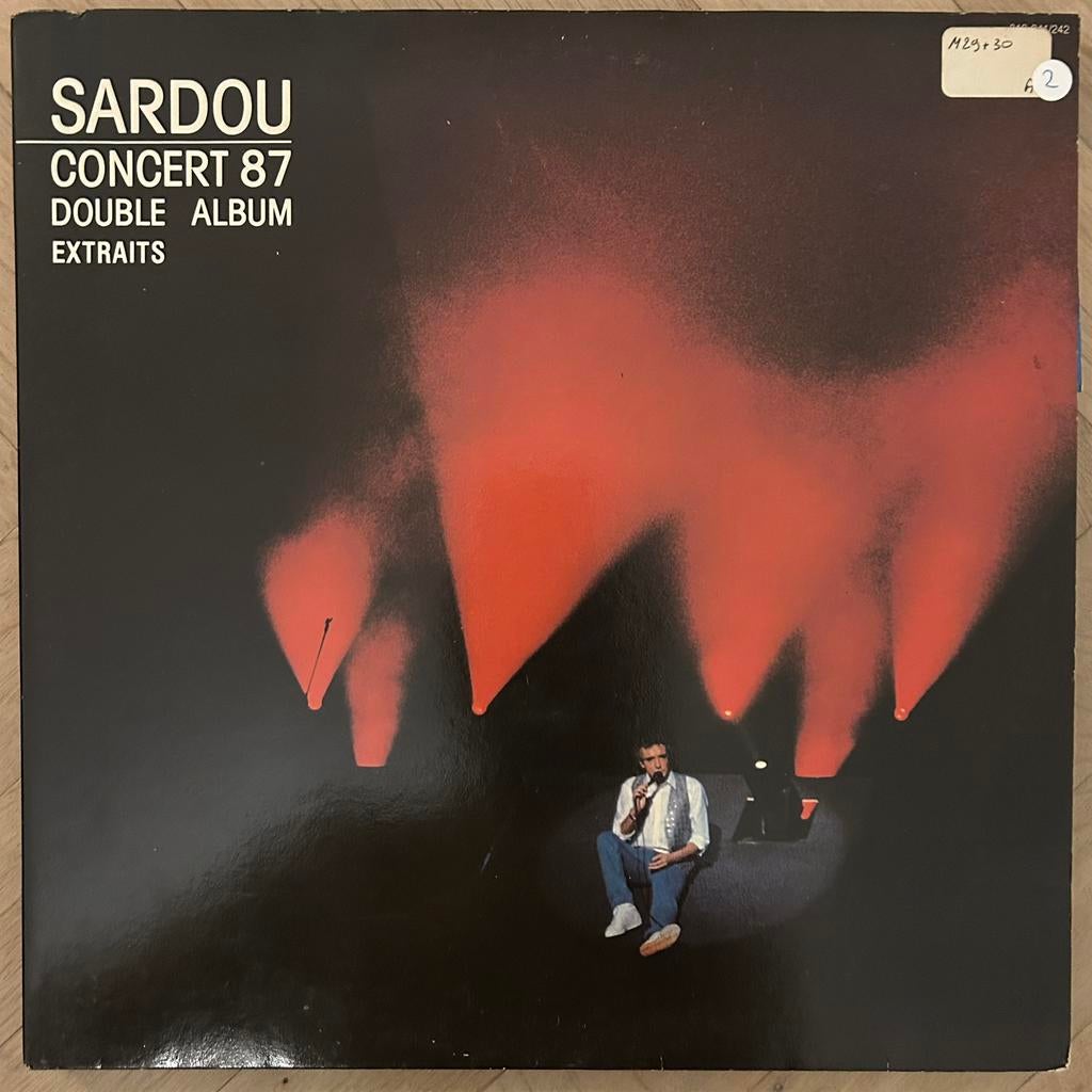Michel Sardou 2lp, Ophalen, Gebruikt, 12 inch, Overige genres