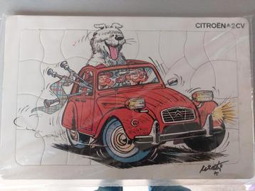 Puzzle citroen 2PK 2cv geit beschikbaar voor biedingen