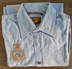 Pme legend Aviator denim overhemd lange mouwen mt M zgan, Tour de cou 39/40 (M), Enlèvement ou Envoi, Comme neuf, PME Legend