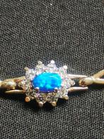 Zilver opaal, Comme neuf, Argent, Avec bracelets à breloques ou perles, Enlèvement ou Envoi