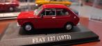 Fiat 127 rood 1972, 1:43 in vitrinedoosje, Hobby en Vrije tijd, Modelauto's | 1:43, Ophalen of Verzenden
