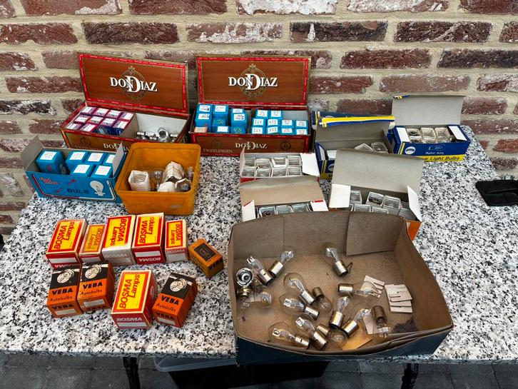 lampen 6 v oldtimer ,bromfiets ,moto, Auto-onderdelen, Verlichting, Alfa Romeo, Amerikaanse onderdelen, Citroën, Oldtimer onderdelen