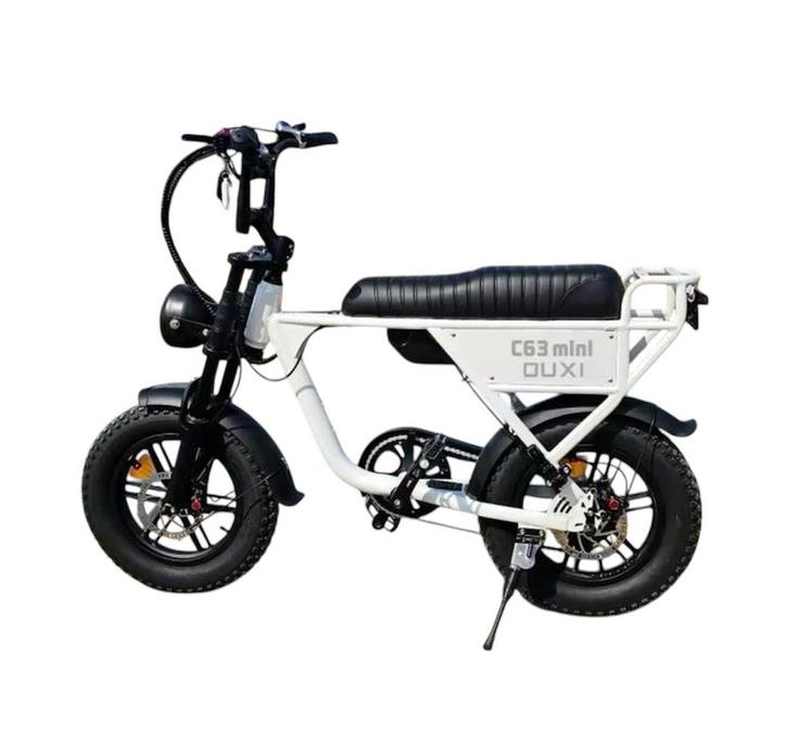 White Edition Fatbike Ouxi C63 Pro Nieuwste Model 2025, Kinderen en Baby's, Speelgoed | Buiten | Accuvoertuigen, Nieuw, Ophalen