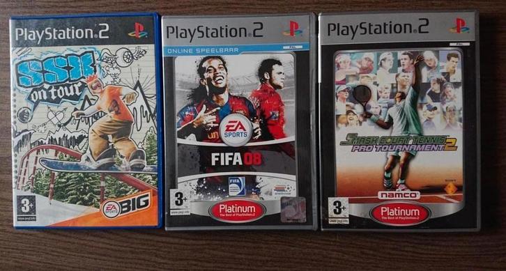 Playstation 2 – spellen, Games en Spelcomputers, Games | Sony PlayStation 2, Gebruikt, 2 spelers, Vanaf 3 jaar, Ophalen of Verzenden