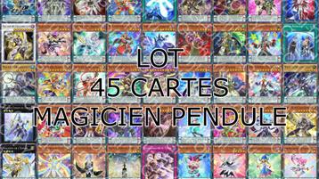 Lot de 45 Cartes Yu-Gi-Oh! Magicien Pendule